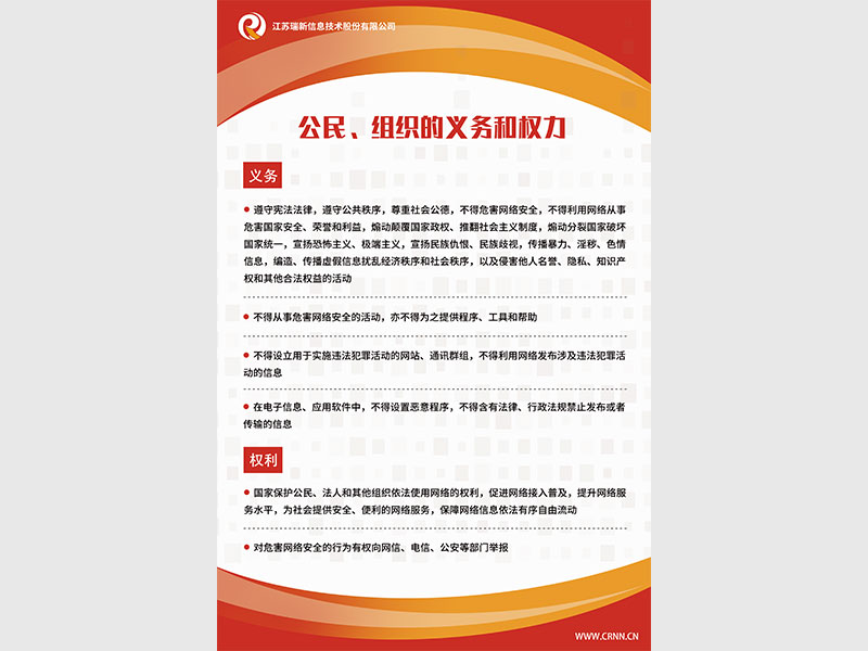 公民、組織的義務和權力